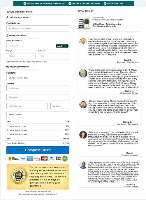 Secure Checkout Form